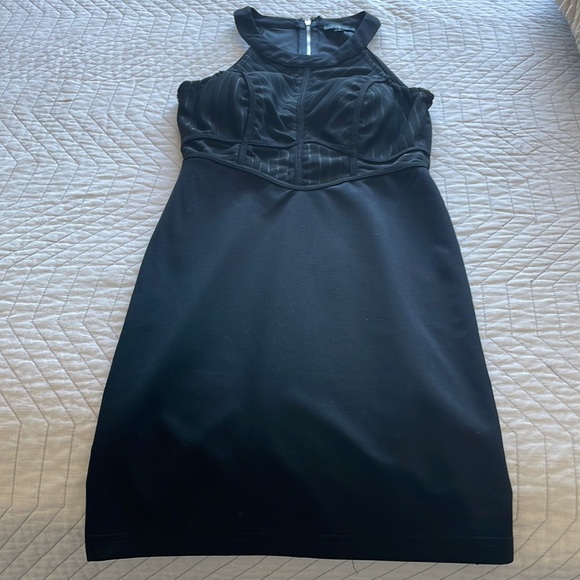 Black mini dress - Picture 2 of 3